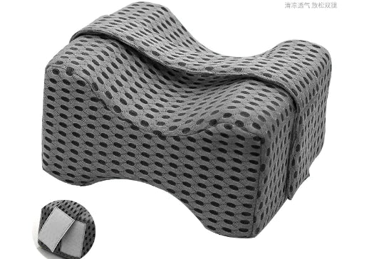 Memory Foam Wedge Knee Pillow for Side Sleepers