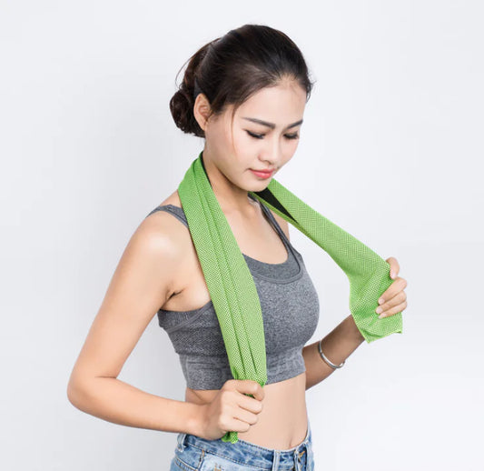 Cooling Sports Towel for Sweat Absorption and Relief