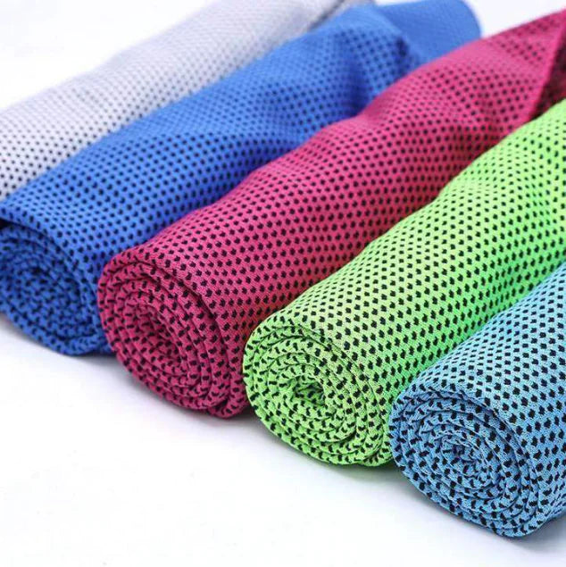 Cooling Sports Towel for Sweat Absorption and Relief